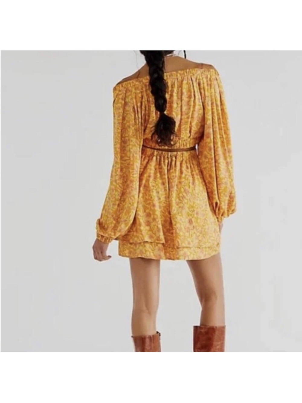 Free People Jael Cut out dress - Free People Floral open back dress XSmall - Picture 11 of 12